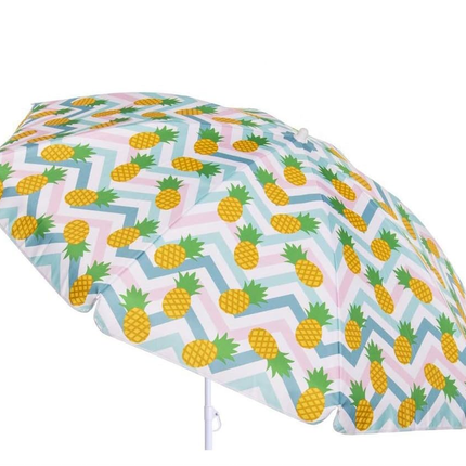 Sombrilla playa inclinable parasol portátil resistente al viento proteccón solar para patio terraza aire libre verano