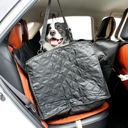 Funda coche perro alfombrilla asiento trasero de coche para mascota cubierta impermeable resistente universal para suv turista transportar viaje