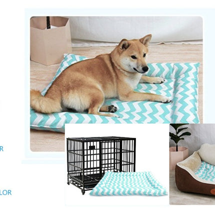 Alfombrilla refrescante para perro grande cama alfombra refrigerante colchoneta de enfriamiento verano mascota gato 116x76cm