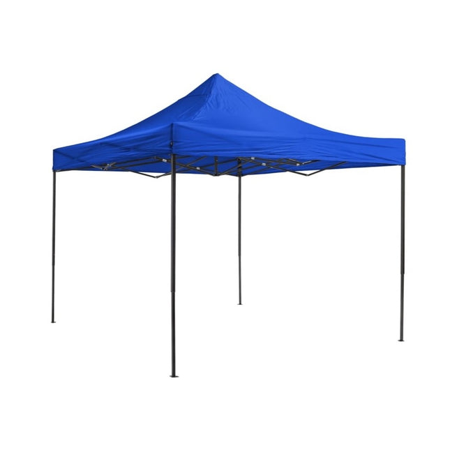 Carpa Plegable 3x3m Multifuncional Altura Ajustable 1.8-2.1m Cenador Impermeable para Exteriores