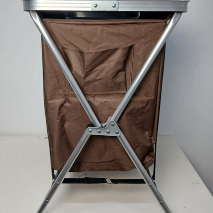 Armario de Cocina Plegable para Camping 60×44×60CM - Mesa de Almacenamiento Compacta
