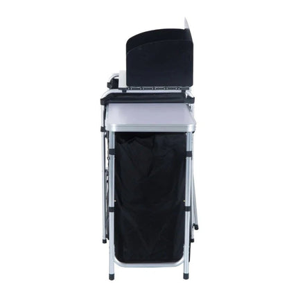 Armario de Cocina Plegable para Camping 146×46×70CM - Ideal para Camping Barbacoa