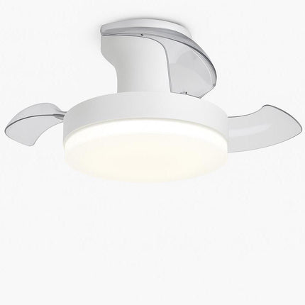 Ventilador de Techo con Luz Pequeño Motor DC Ultra Silencioso, 6 Velocidades, 3 Colores  60cm