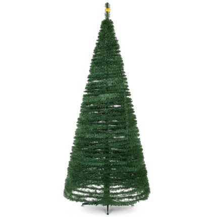 Árbol de Navidad Plegable y Retráctil - Fácil de Montar - ¡Decora en Segundos!