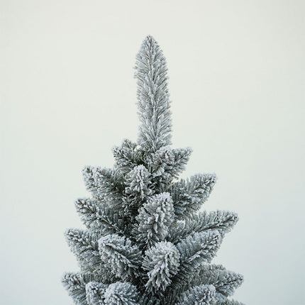 Árbol de Navidad Slim Nevado Nieve
