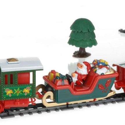 Tren de Navidad para árbol con Luces y Sonidos Juego de Tren eléctrico 270 cm para Colgar en el árbol de Navidad Regalo para Niños