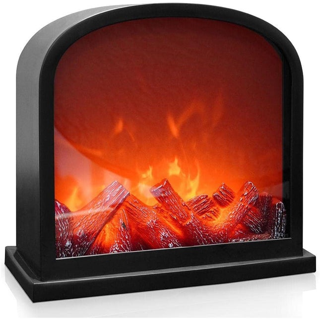Chimenea Luz LED Sobremesa Navidad con efecto llama