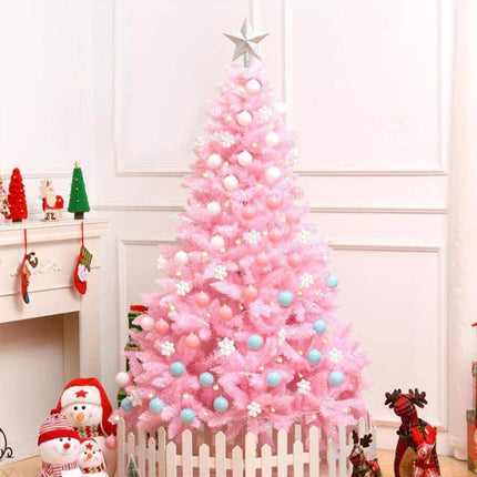Árbol de Navidad Rosa Artificial Abeto 60cm/90cm/120cm/150cm/180cm/210cm/240cm