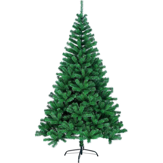 Árbol de Navidad artificial 120cm 150cm 180cm 210cm 240cm Material PVC con Soporte de Metálico