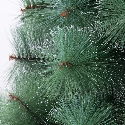 Árbol de Navidad con agujas de pino blanco planta artificial de alta gama