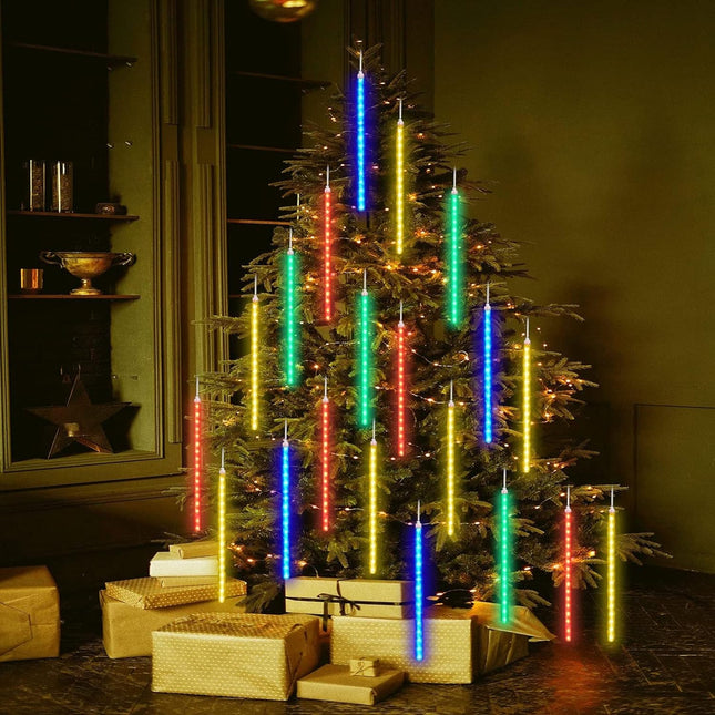 Luces de la Lluvia de Meteoritos Cadena de Luces LED Multicolor 20-50m