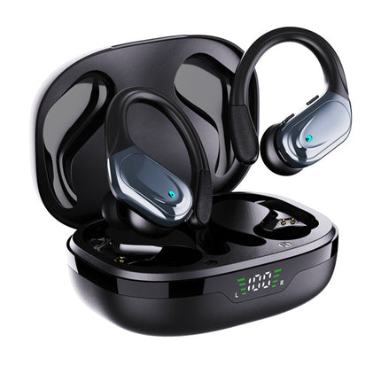 Auriculares deportivos Bluetooth inalámbricos a prueba de agua con cancelación de ruido y larga duración para hombres y mujeres