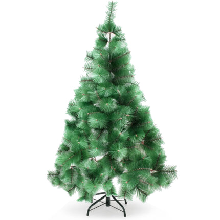 Árbol De Navidad Artificial - Agujas De Pino + PVC  Encriptado Ramas Naturales Clásicas Y Realistas