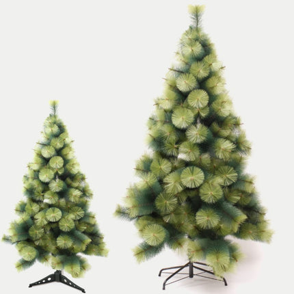 Árbol de Navidad Verde Natural Diseño Aguja de Pino