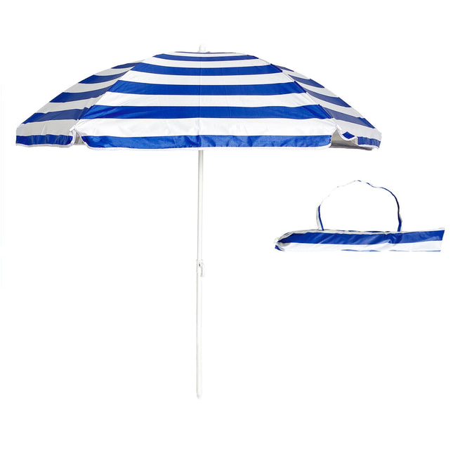 Sombrilla playa de Hierro diámetro 220cm Incluye bolsa de almacenamiento con asa de transporte