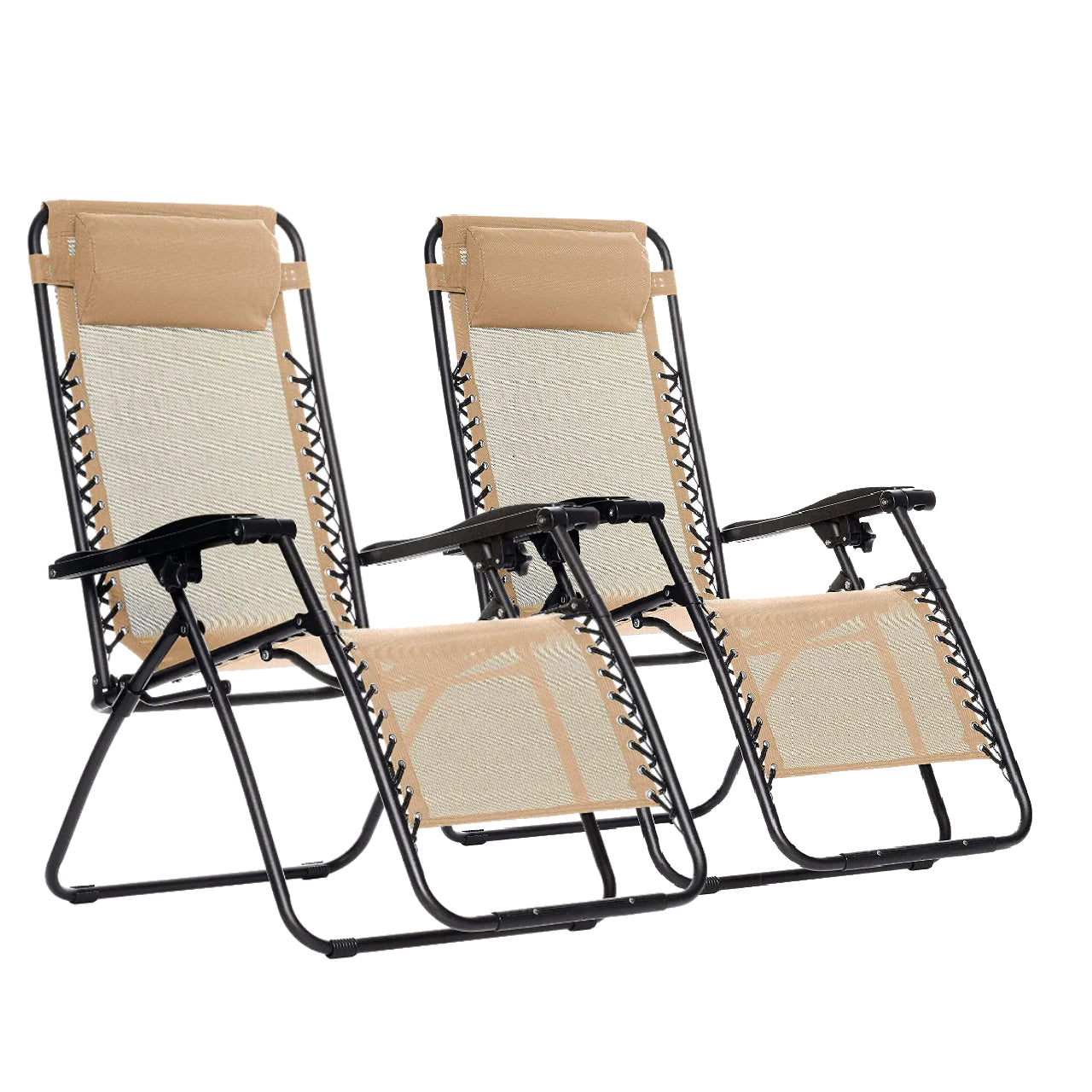 Sofa Jardin 2 Sillas Inmatmex Camastro Gravedad Plegables Reclinable Jardín Playa Color Azul | Envío Gratis Tumbona Plegable