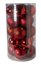 Juego de 20 adornos de bolas de Navidad bolas colgantes 8cm para decoración de árbol de Navidad
