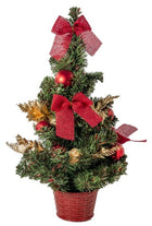 Mini Árbol de Navidad Decoración Artificial de Mesa