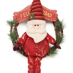 35cm Papa Noel piernas largas