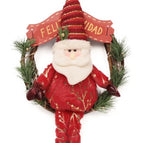 30cm Papa Noel piernas largas