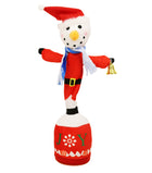 Juguete de Canto de Navidad Peluche imitador para niños Decoración De Música con USB