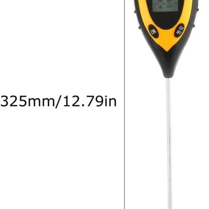 Medidor de calidad de suelo 4 en 1 humedad, temperatura, pH y sensor de suelo (SOIL)