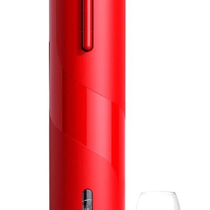 Sacacorchos Automático con Luz, USB Recargable Abridor de Vino Automático Profesional 5 en 1 con Cortacapsulas  Vertedor y Tapón de Vino de Vacío