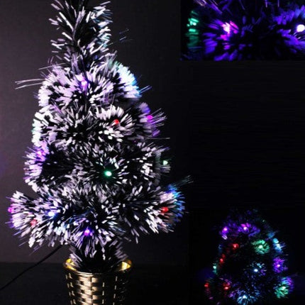 Árbol de Navidad con Luz 40cm Árbol de Fibra óptica Material de PVC