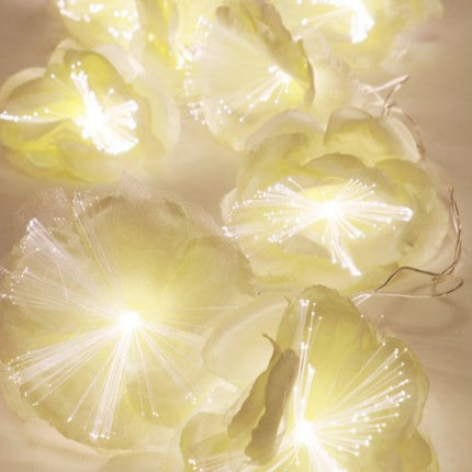 Guirnaldas Luces iluminación Floral con 20 LED 3m+1m Cable Transparente Decoración para Fiesta Multicolores