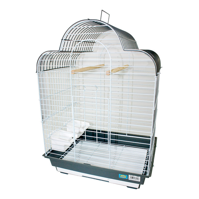 Jaula para pajaros con comederos,Palos, Jaula agapornis Jaula para ninfas 46.5*36*65CM