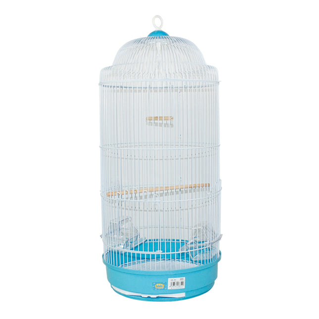 Jaulas de aves redonda Birdcages Canarias cacatúas robusta Hangable Niño jaula de pájaros Observación 33*33*76CM