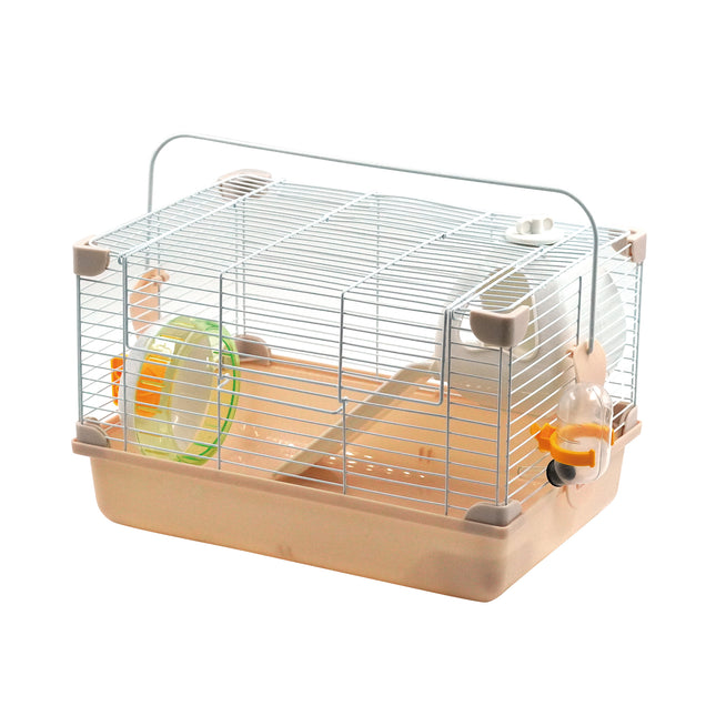 Jaula para Hámster Roborowski con Rueda Bebedero comedero 2 modelos
