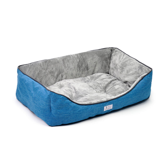 Cama para Perros Super Cómoda Cama para Mascotas con Suave Cama de Perros y Gatos Alfombra para Mascotas 78*55*22cm