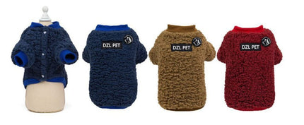Suéter para perros pequeños, gatos, cachorros, abrigo cálido de invierno para mascotas, ropa de forro polar
